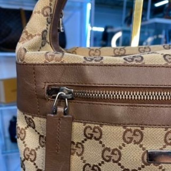 Gucci GG Canvas Shoulder Bag VENDOR FIRST DIBS ONLINE - Picture 5 of 9